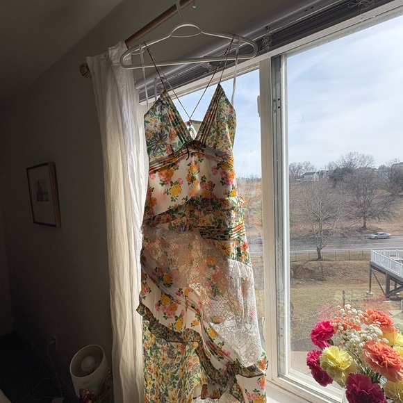 For Love And Lemons Dresses & Skirts - For Love And Lemons Floral Backless Dress